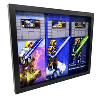 SNES Star Wars Trilogy 3D Art
