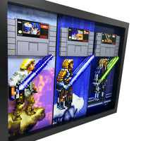 SNES Star Wars Trilogy 3D Art