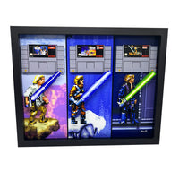 SNES Star Wars Trilogy 3D Art