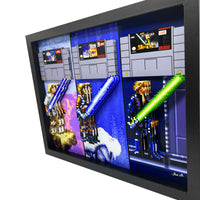 SNES Star Wars Trilogy 3D Art
