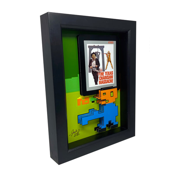 Texas Chainsaw Atari 3D Art