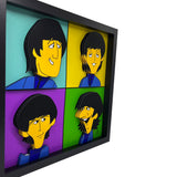 The Beatles 3D Art
