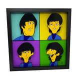 The Beatles 3D Art