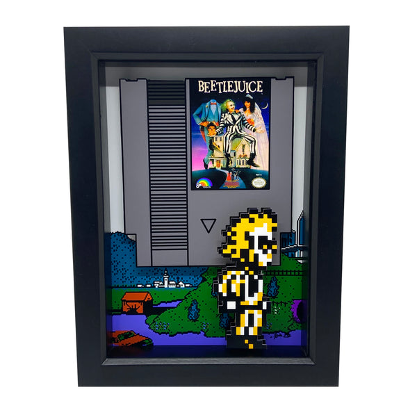 8 Bit Beetlejuice 3D Art