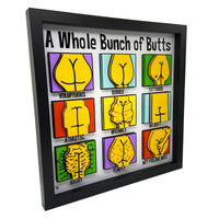 Bunch of Butts 3D Art