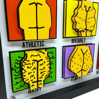 Bunch of Butts 3D Art
