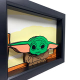 Baby Yoda 3D Art