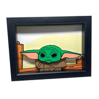 Baby Yoda 3D Art
