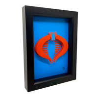 Cobra Commander Logo 3D Art