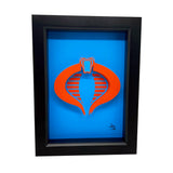 Cobra Commander Logo 3D Art