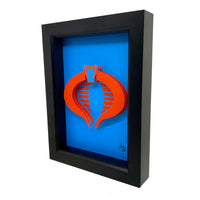 Cobra Commander Logo 3D Art