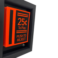 Arcade Coin Slot 3D Art