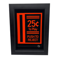 Arcade Coin Slot 3D Art