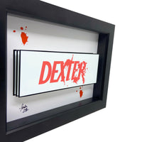 Dexter Blood Slide 3D Art
