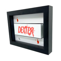 Dexter Blood Slide 3D Art
