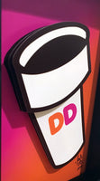 Dunkin Donuts 3D Art