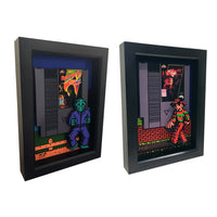 8 Bit Freddy & Jason 3D Art