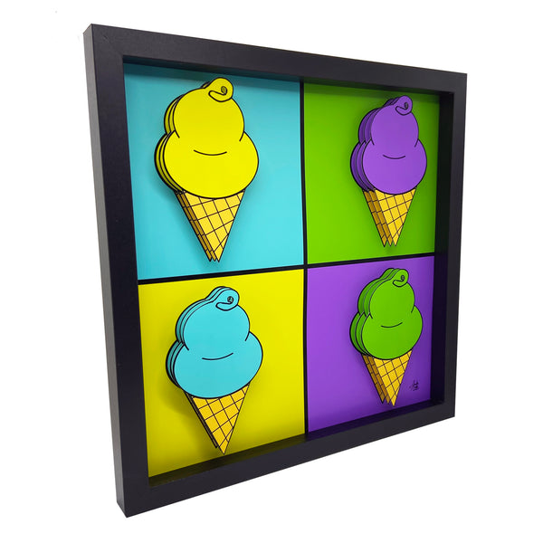 Ice Cream 3D Art