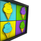 Ice Cream 3D Art