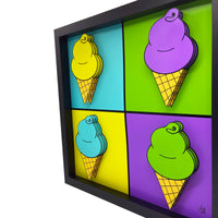 Ice Cream 3D Art