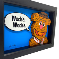 Fozzie Bear 3D Art