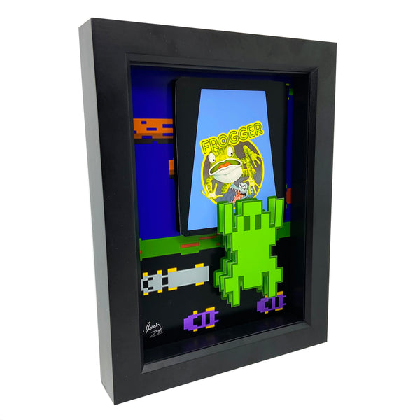 Atari Frogger 3D Art