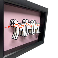 Human Centipede 3D Art