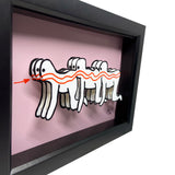 Human Centipede 3D Art