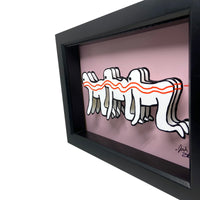 Human Centipede 3D Art