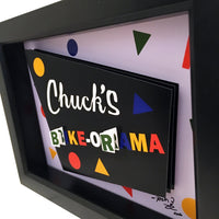 Chuck's Bike O Rama 3D Art