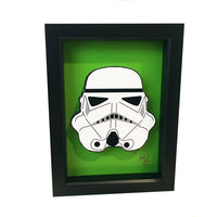 Stormtrooper Helmet 3D Art