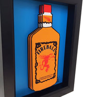 Fireball Whiskey 3D Art