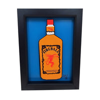 Fireball Whiskey 3D Art
