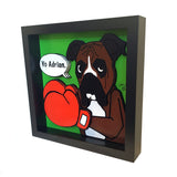Boxer Rocky Balboa 3D Art