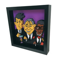Rat Pack 3D Art