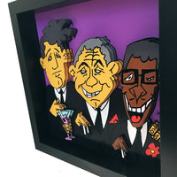 Rat Pack 3D Art