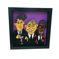 Rat Pack 3D Art