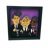 Rat Pack 3D Art