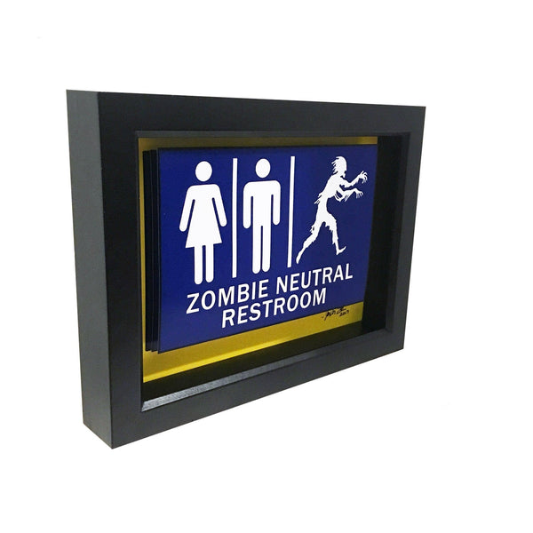 Zombie Neutral Bathroom 3D Art
