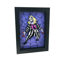 Beetlejuice Cartoon 3D Art