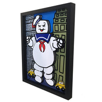 Stay Puft Marshmallow Man 11x14" 3D Art