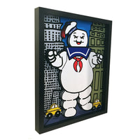 Stay Puft Marshmallow Man 11x14" 3D Art