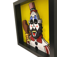 Captain Spaulding 12x12" 3D Art