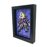 Beetlejuice Cartoon 3D Art