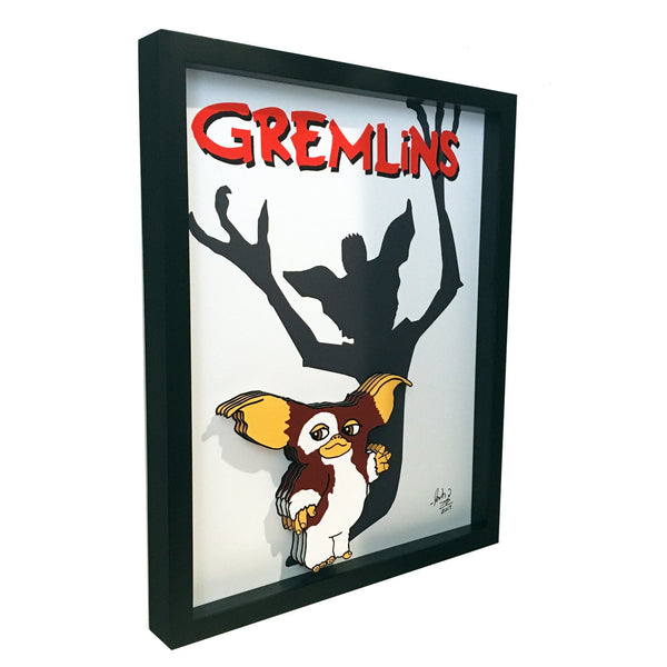 Gremlins 11x14" 3D Art
