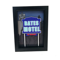 Bates Motel Sign 3D Art