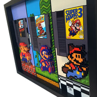 Super Mario Bros Trilogy 3D Art