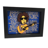 Bob Dylan 3D Art