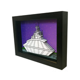 Space Mountain 3D Art