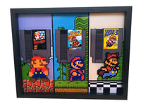 Super Mario Bros Trilogy 3D Art